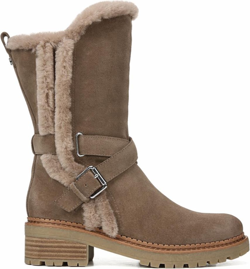 Sam Edelman Boots Jailyn Drktpe Wrvel Suede Leat