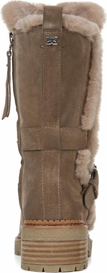 Sam Edelman Boots Jailyn Drktpe Wrvel Suede Leat