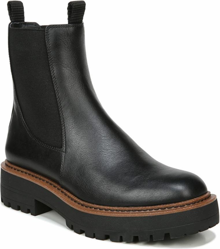 Sam Edelman Boots Laguna Waterproof Black Basto Leather