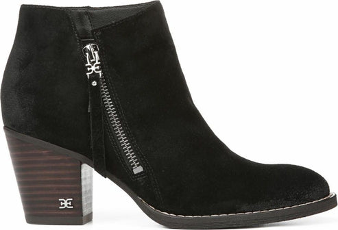 Sam Edelman Boots Macon Blk Resinato Velutto Sue