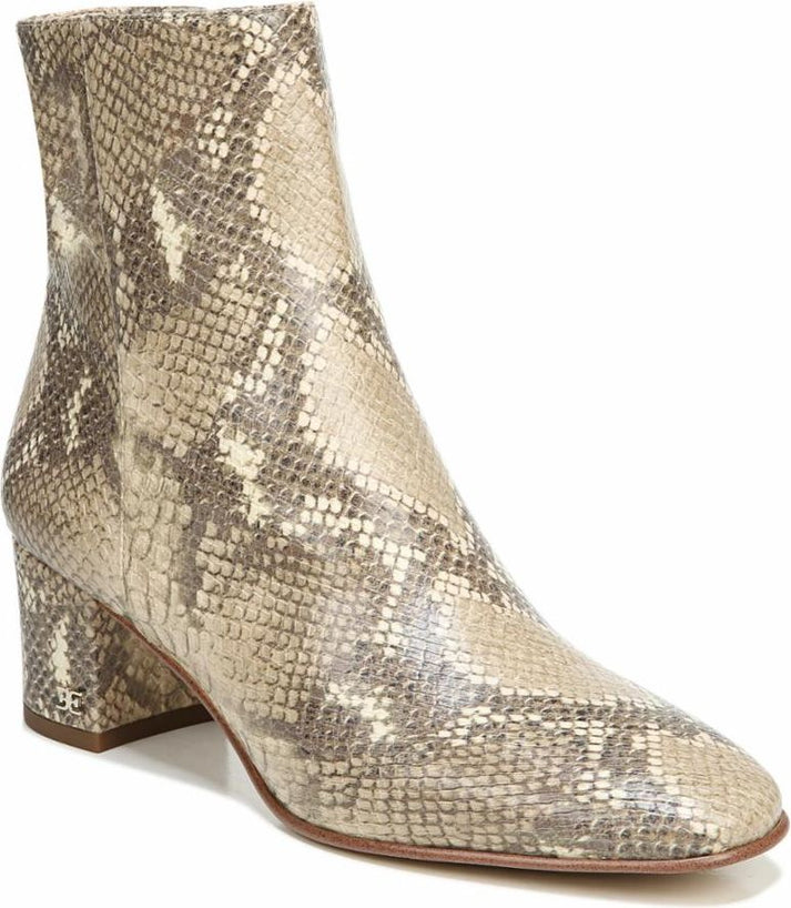 Sam Edelman Boots Regaen Wheat Multi Exotic Snake