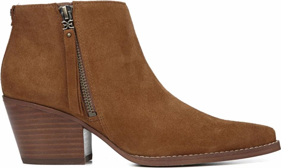 Sam Edelman Boots Walden Luggage Kid Suede Lthr