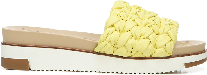 Sam Edelman Sandals Ainslie Butter Yellow - Wide