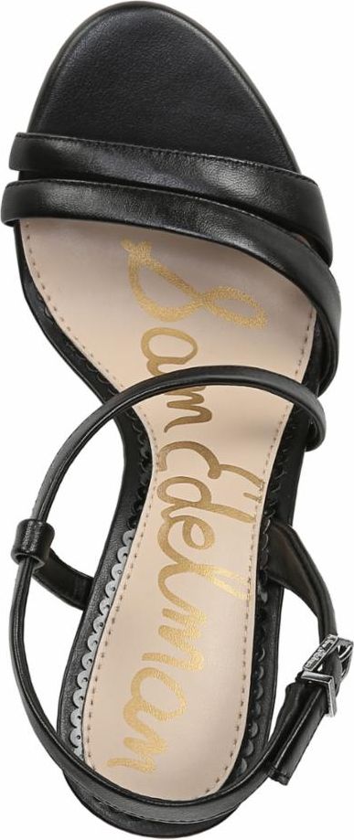 Sam Edelman Sandals Alisabdra Butter Nappa Leather Black