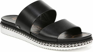 Sam Edelman Sandals Asha Vachetta Leather Black Torrino