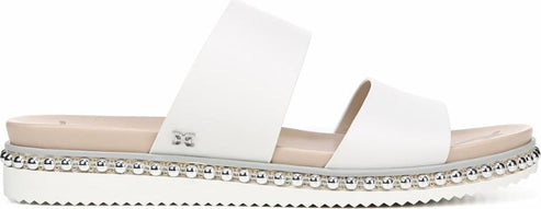 Sam Edelman Sandals Asha Vachetta Leather Bright White Torrino