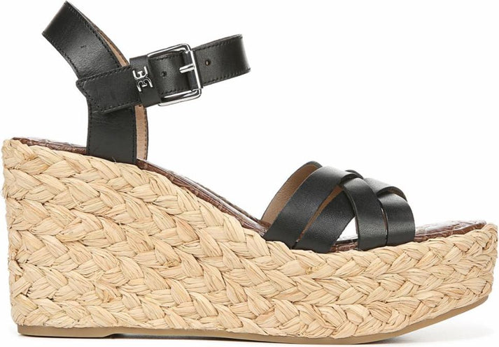 Sam Edelman Sandals Darline Heavy Texas Vegan Leather Black