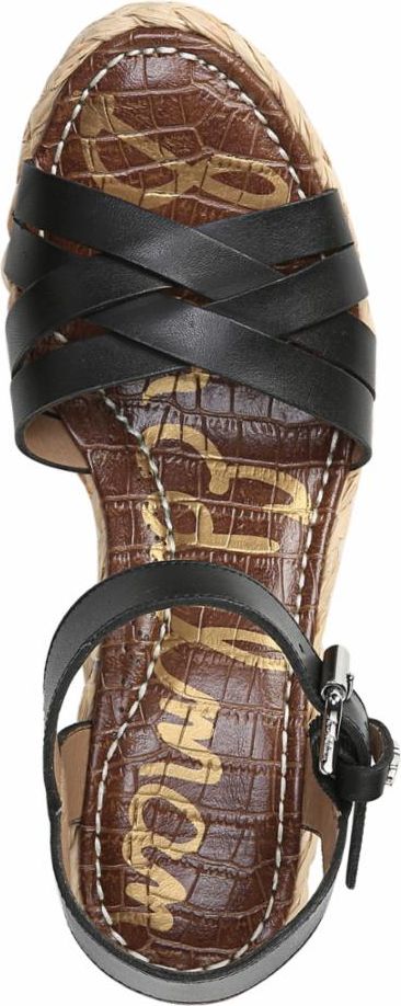 Sam Edelman Sandals Darline Heavy Texas Vegan Leather Black