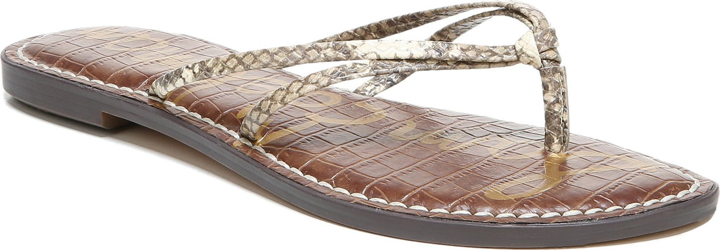 Sam Edelman Sandals Gerianne Wheat Multi Snake