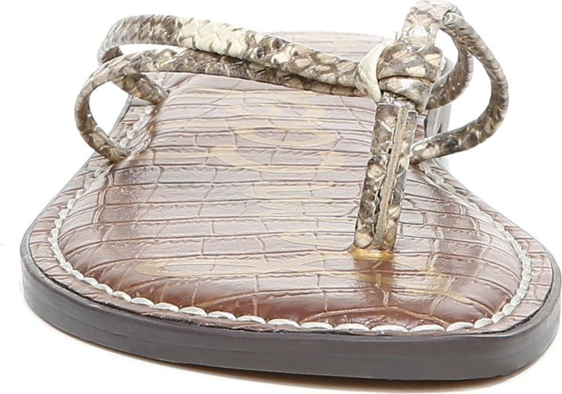 Sam Edelman Sandals Gerianne Wheat Multi Snake