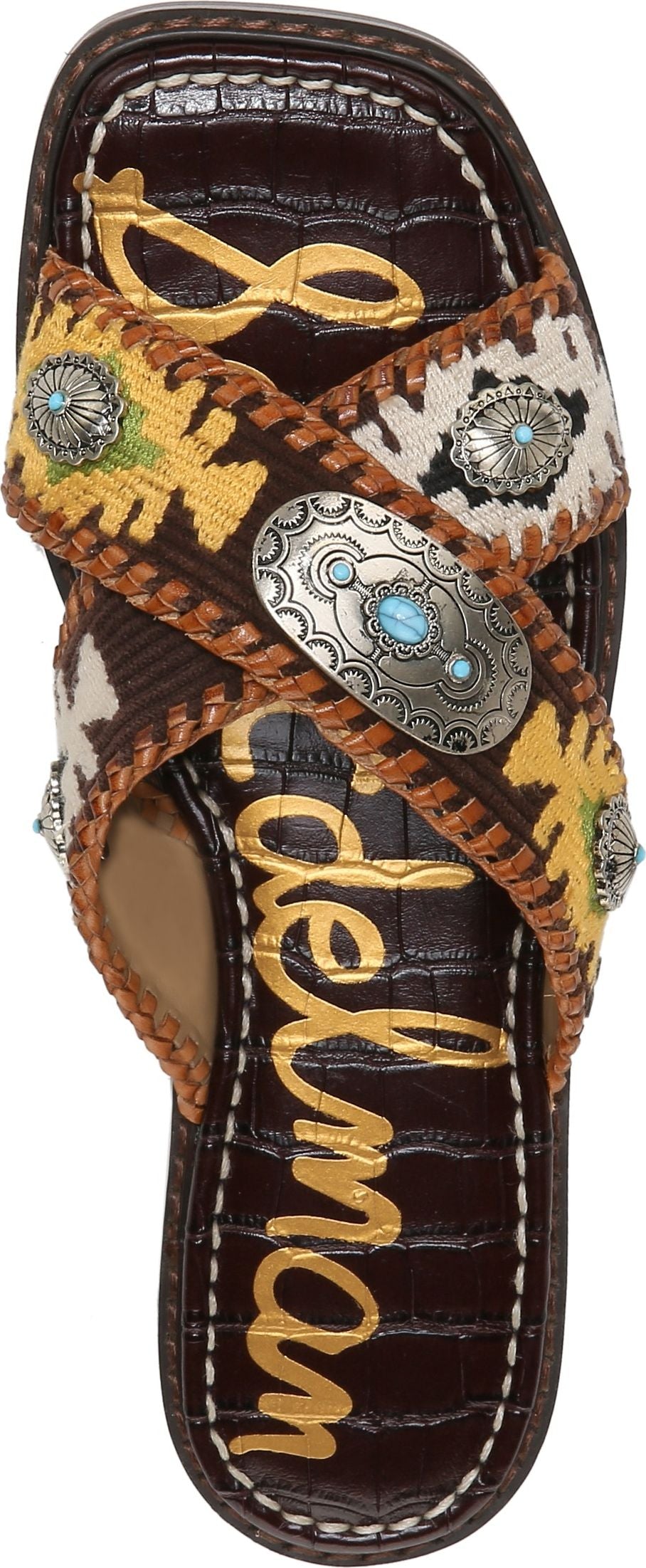 Sam Edelman Sandals Hagen Brown Multi