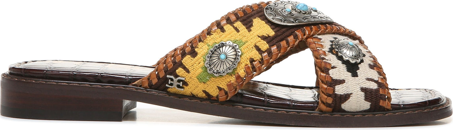 Sam Edelman Sandals Hagen Brown Multi