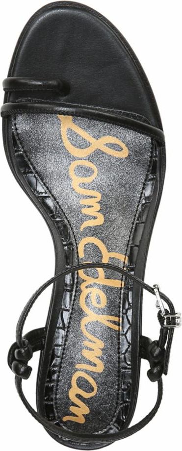 Sam Edelman Sandals Isle Butter Nappa Leather Black