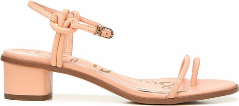 Sam Edelman Sandals Isle Butter Nappa Leather Peach Fizz