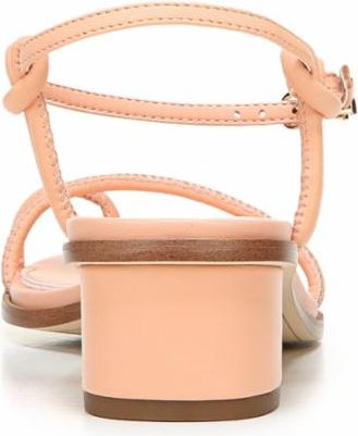 Sam Edelman Sandals Isle Butter Nappa Leather Peach Fizz