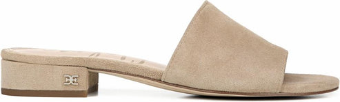 Sam Edelman Sandals Kenz Oatmeal Kid Suede Leather