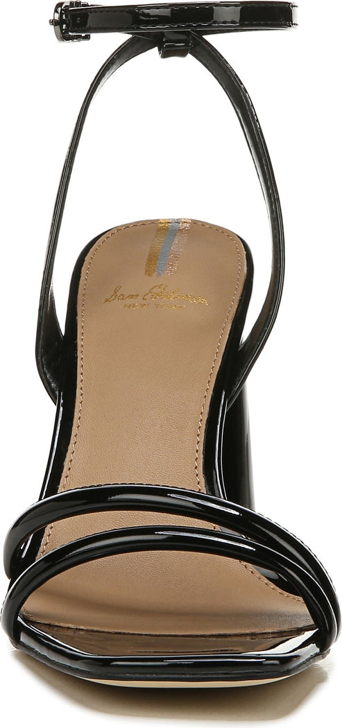 Sam Edelman Sandals Kia Black Patent - Wide