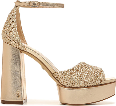 Sam Edelman Sandals Nattie Gold Leaf