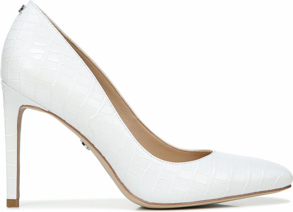 Sam Edelman Shoes Beth Bright White Kenya Leather