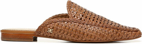 Sam Edelman Shoes Elva Saddle Desert Zebu Woven Leather