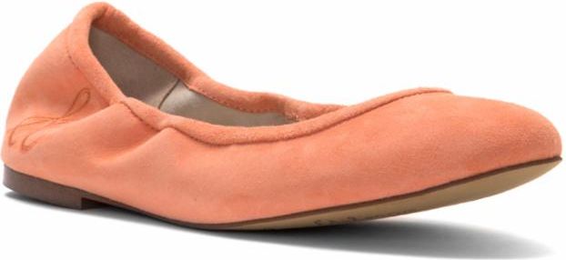 Sam Edelman Shoes Fritz Cantaloupe Kid Suede