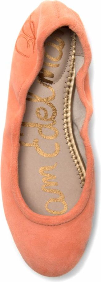 Sam Edelman Shoes Fritz Cantaloupe Kid Suede