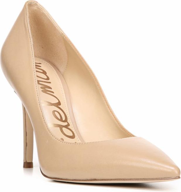 Hazel Classic Nude Nappa Leather