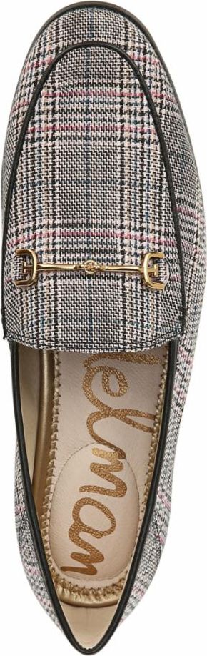 Sam Edelman Shoes Loraine Blk Wht Pink Mlt Plaid