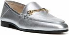 Loraine Soft Silver Metallic Leather