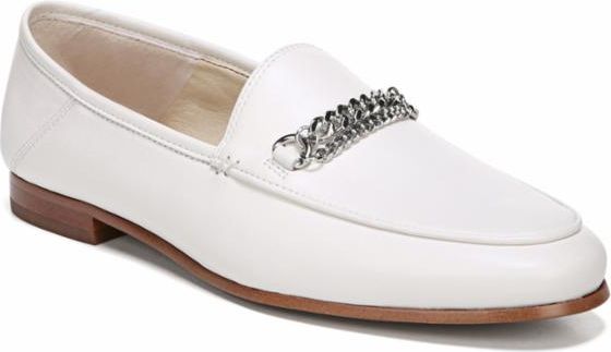 Sam Edelman Shoes Lorenzo Bright White Butter Nappa Leather