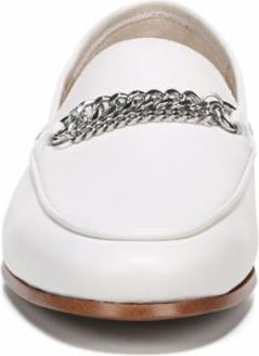 Sam Edelman Shoes Lorenzo Bright White Butter Nappa Leather