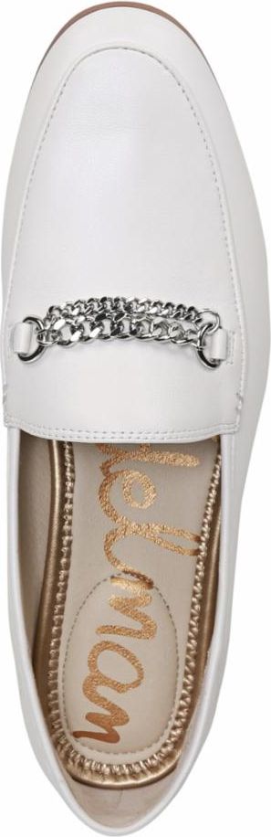 Sam Edelman Shoes Lorenzo Bright White Butter Nappa Leather