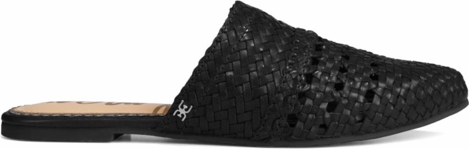 Sam Edelman Shoes Natalya Black Woven Leather