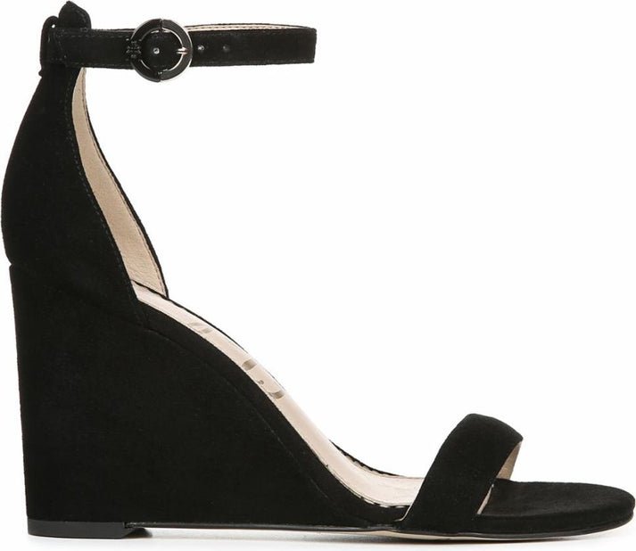 Sam Edelman Shoes Neesa Black Diva Suede Leather