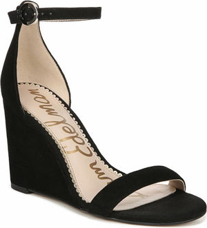 Sam Edelman Shoes Neesa Black Diva Suede Leather