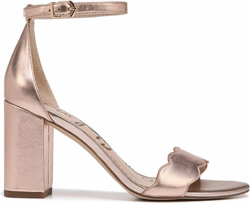 Sam Edelman Shoes Odila Blush Gold Sft Metallic