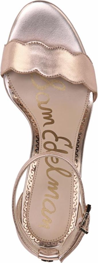 Sam Edelman Shoes Odila Blush Gold Sft Metallic