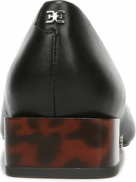 Sam Edelman Shoes Pearson Black Dress Nappa Leather