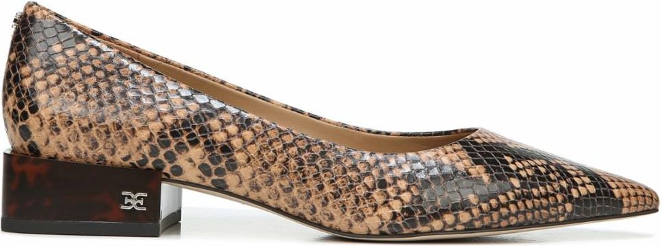 Sam Edelman Shoes Pearson Hickory Multi Shiny Snake