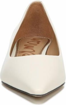 Sam Edelman Shoes Pearson Modern Ivory Dress Nappa Leather