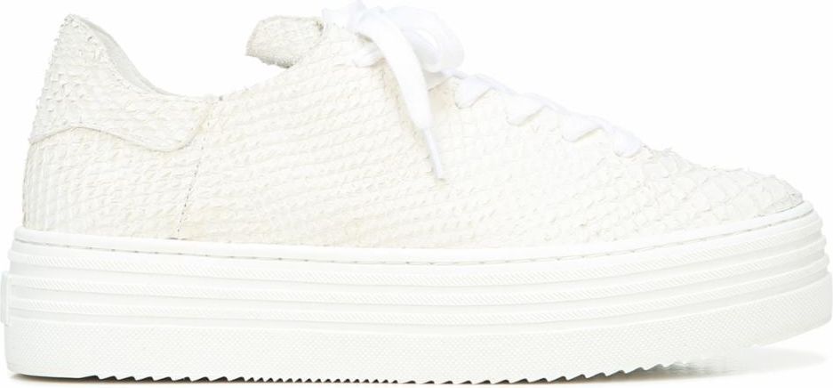 Sam Edelman Shoes Pippy White Snake Leather