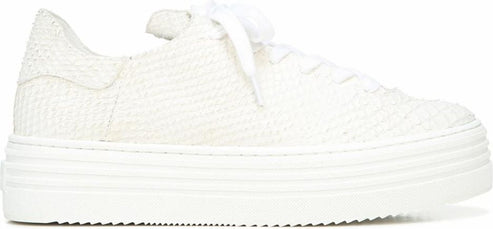 Sam Edelman Shoes Pippy White Snake Leather