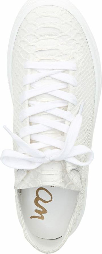 Sam Edelman Shoes Pippy White Snake Leather