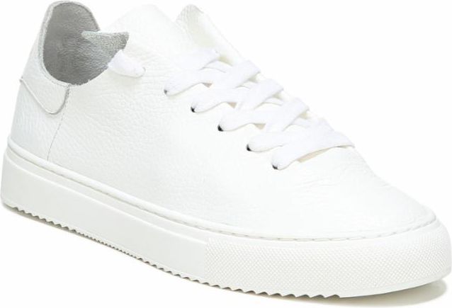 Poppy White Tumbled Leather