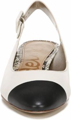 Sam Edelman Shoes Sadira Mod Ivory Black Butter