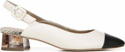 Sam Edelman Shoes Sadira Mod Ivory Black Butter