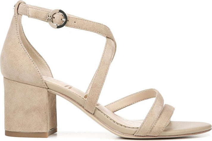 Sam Edelman Shoes Stacie Oatmeal Kid Suede Leath