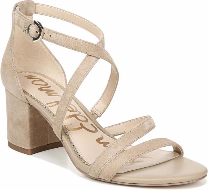 Stacie Oatmeal Kid Suede Leath