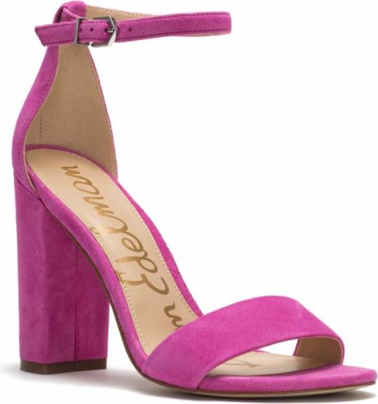 Yaro Hot Pink Kid Suede Leathe