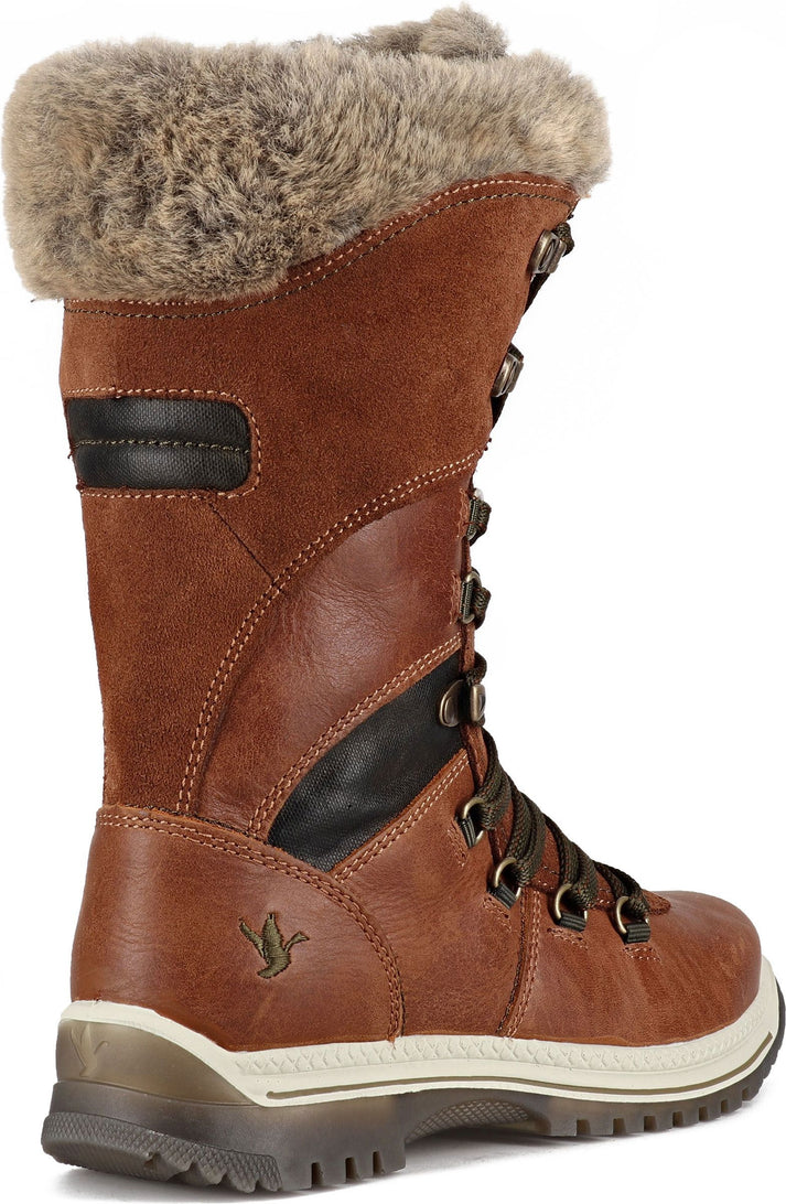 Santana Canada Boots Marinda Leather Cognac Hunter